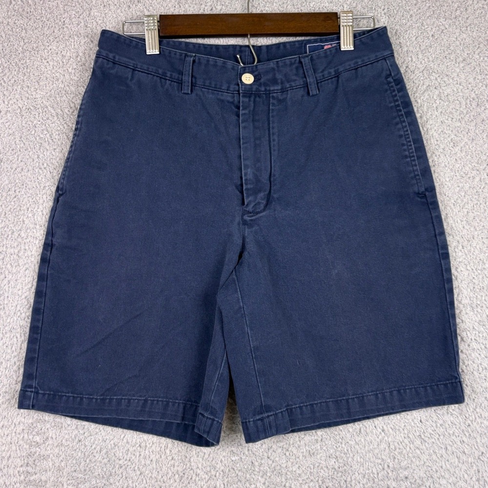 Vineyard Vines Shorts Mens 30 Blue Chino Cotton Twill Classic Preppy Coastal